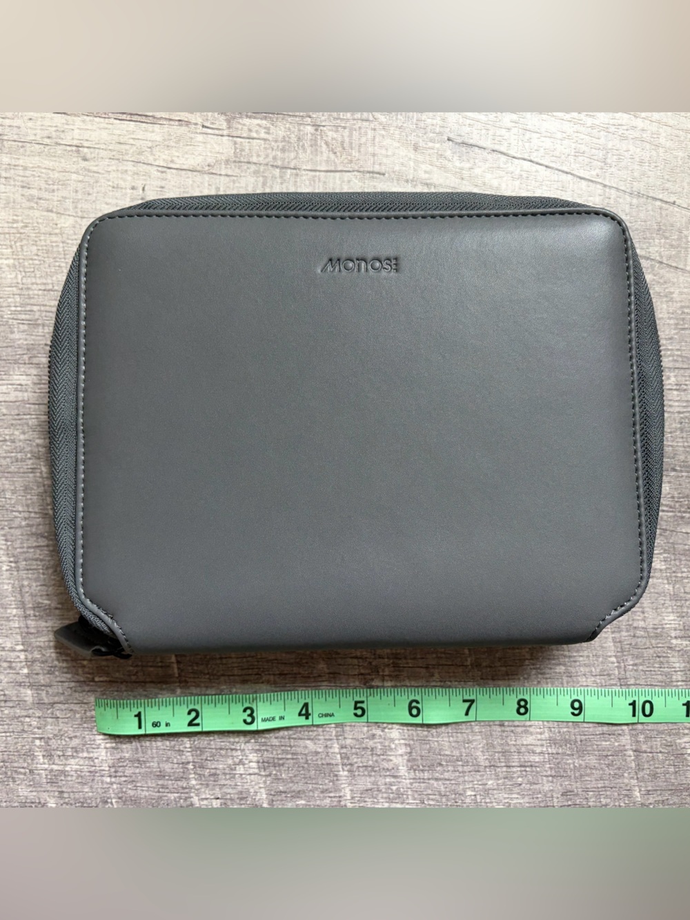 Monos Gray Zip Tech & Travel Organizer